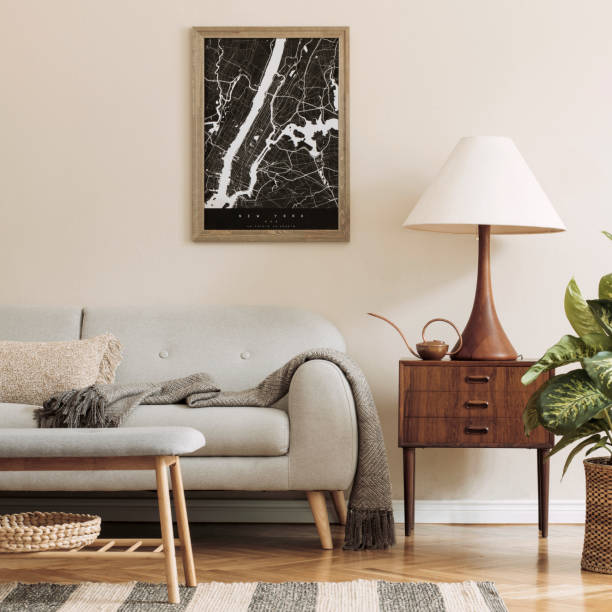 Comment décorer un salon avec un tableau en toile style Pop-Art ?