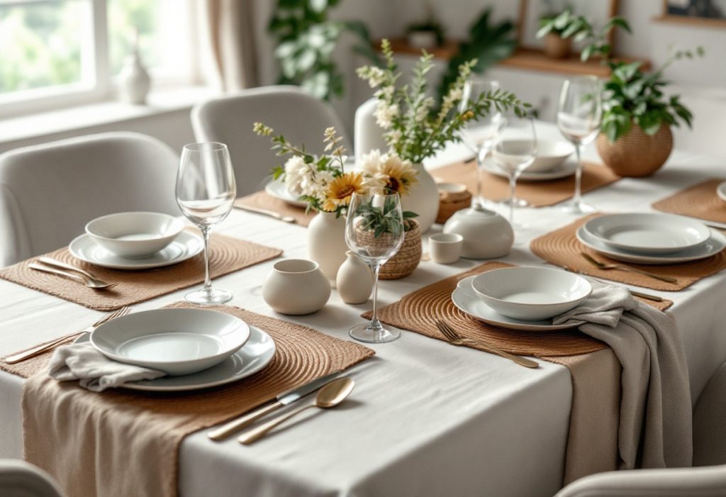 Protégez et décorez votre table avec style grâce aux différents modèles de sets disponibles sur le marché