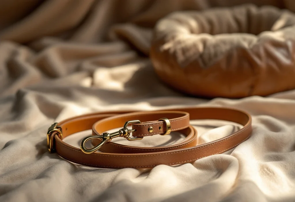 Des accessoires fabriqués en France, chic et élégants, rien que pour votre chien