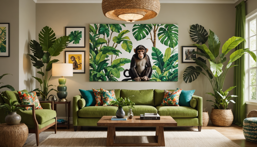 découvrez comment le thème du singe peut insuffler une note d’originalité et de fantaisie à votre décoration d’intérieur : conseils, idées déco et inspirations tendance pour personnaliser votre maison.