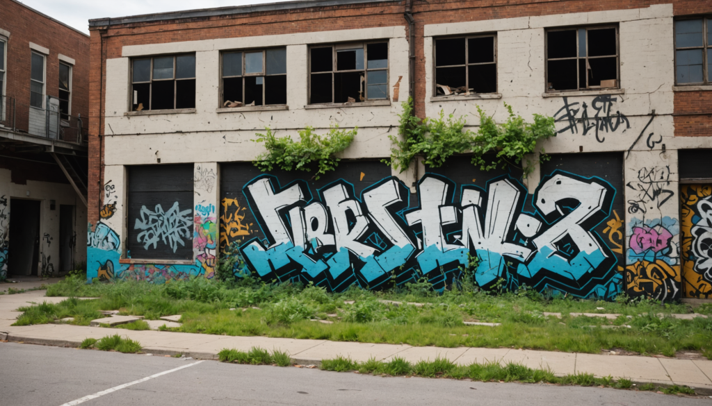 Street-art discret et friches créatives
