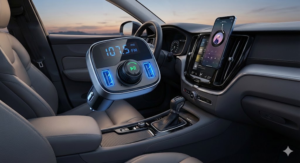 Connectivité et Confort : Moderniser son Véhicule avec le Transmetteur FM Bluetooth