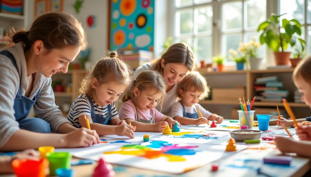 Initier les enfants à l’art dès le plus jeune âge