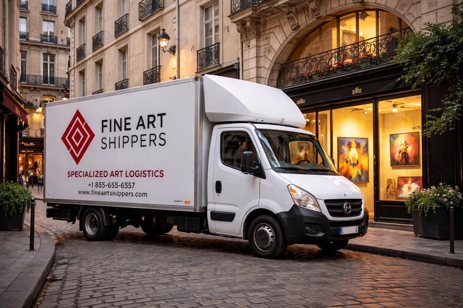 transportez vos toiles et photographies en toute sécurité avec fine art shippers et cadogan tate vers les prestigieuses galeries du marais à paris. expertise et soin garantis pour vos œuvres d'art.