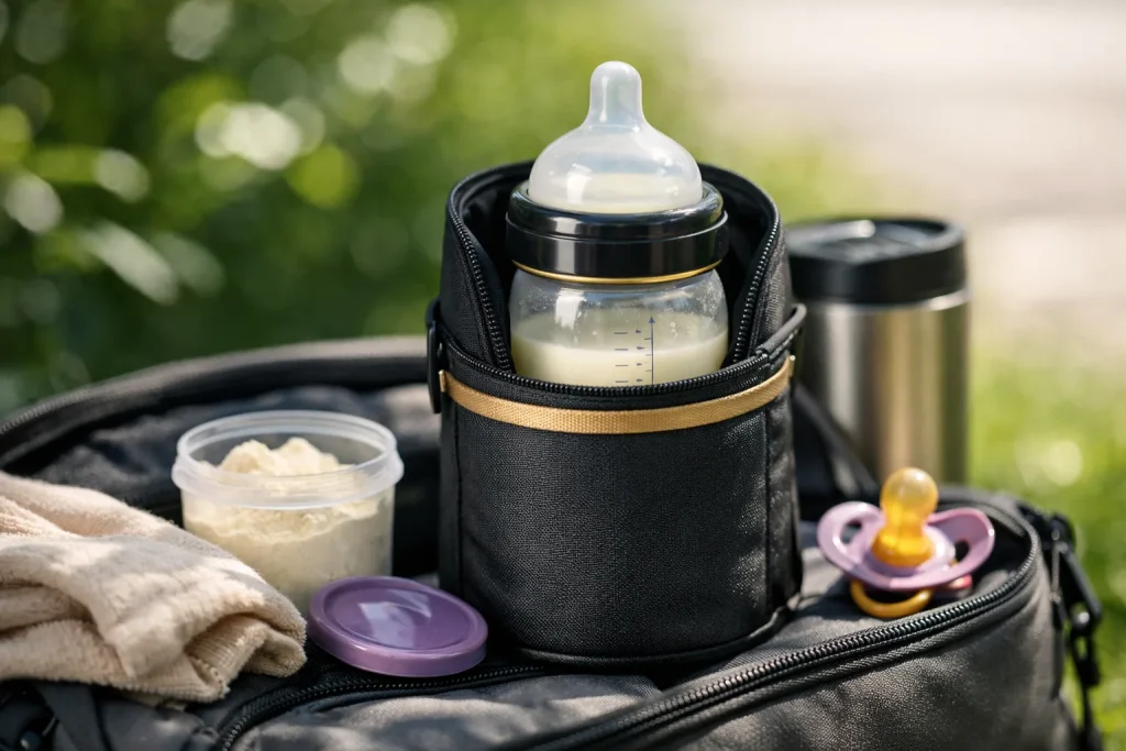 Chauffe-biberon nomade : sortir avec bébé à tout moment sans stress