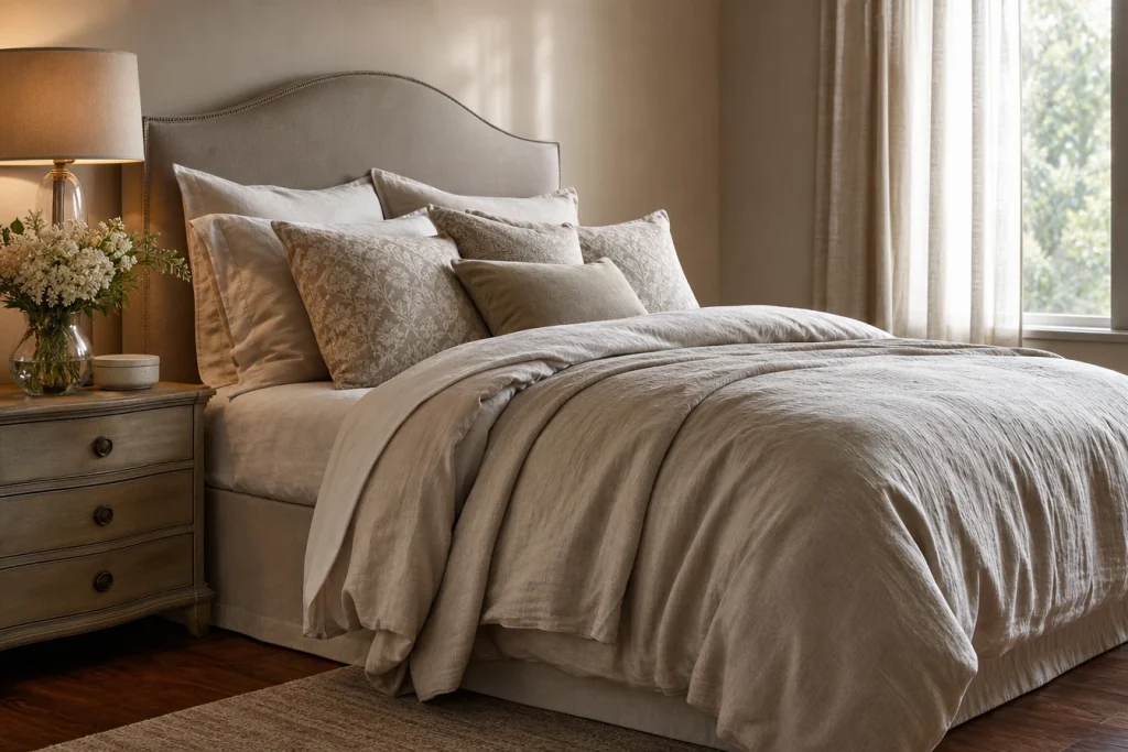 Découvrez notre sélection de linge de lit pour une chambre à coucher élégante et confortable