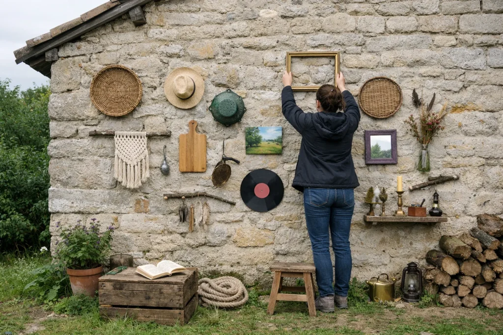 Décorer ses murs avec ce qu&rsquo;on a déjà chez soi, sans rien acheter