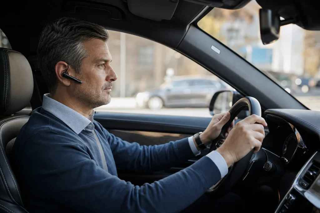 Comment appeler en voiture en toute légalité grâce au kit mains libres