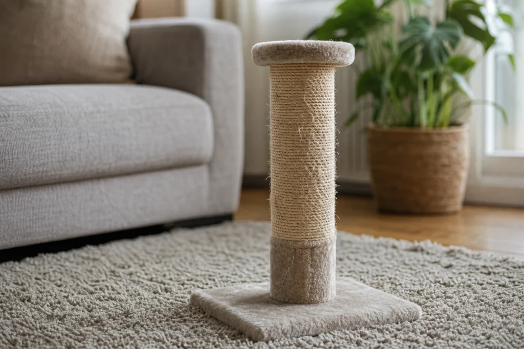 Griffoir pour chat : où le placer pour une efficacité maximale ?